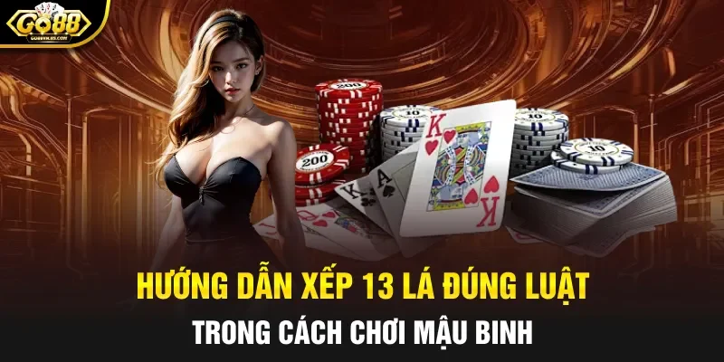  Hướng dẫn xếp 13 lá đúng luật trong cách chơi mậu binh